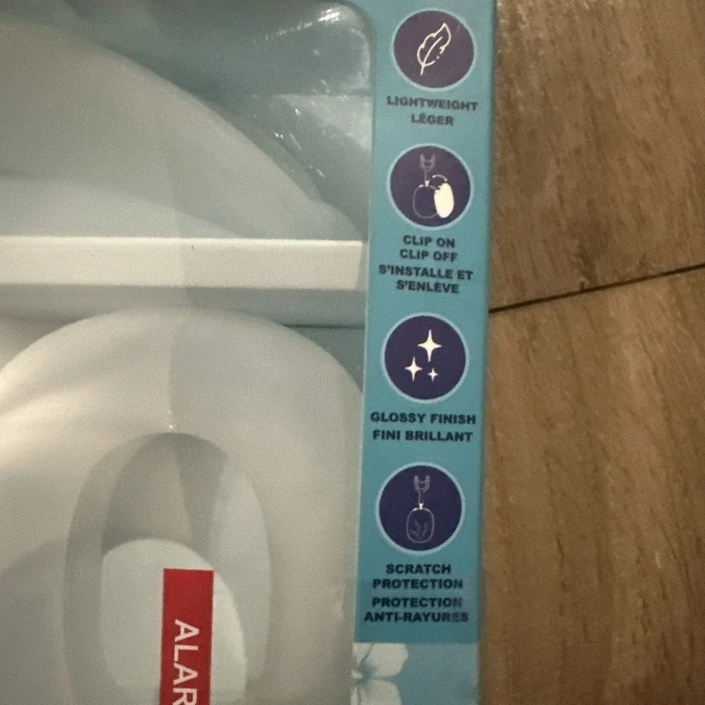 Disney Stitch Cartoon‎ Glossy Cover Set Blue White for AirPods Max Clip On